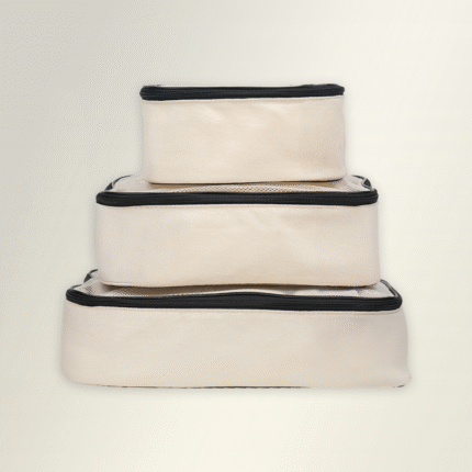 BEST PACKING CUBES – 3 PCS – cream